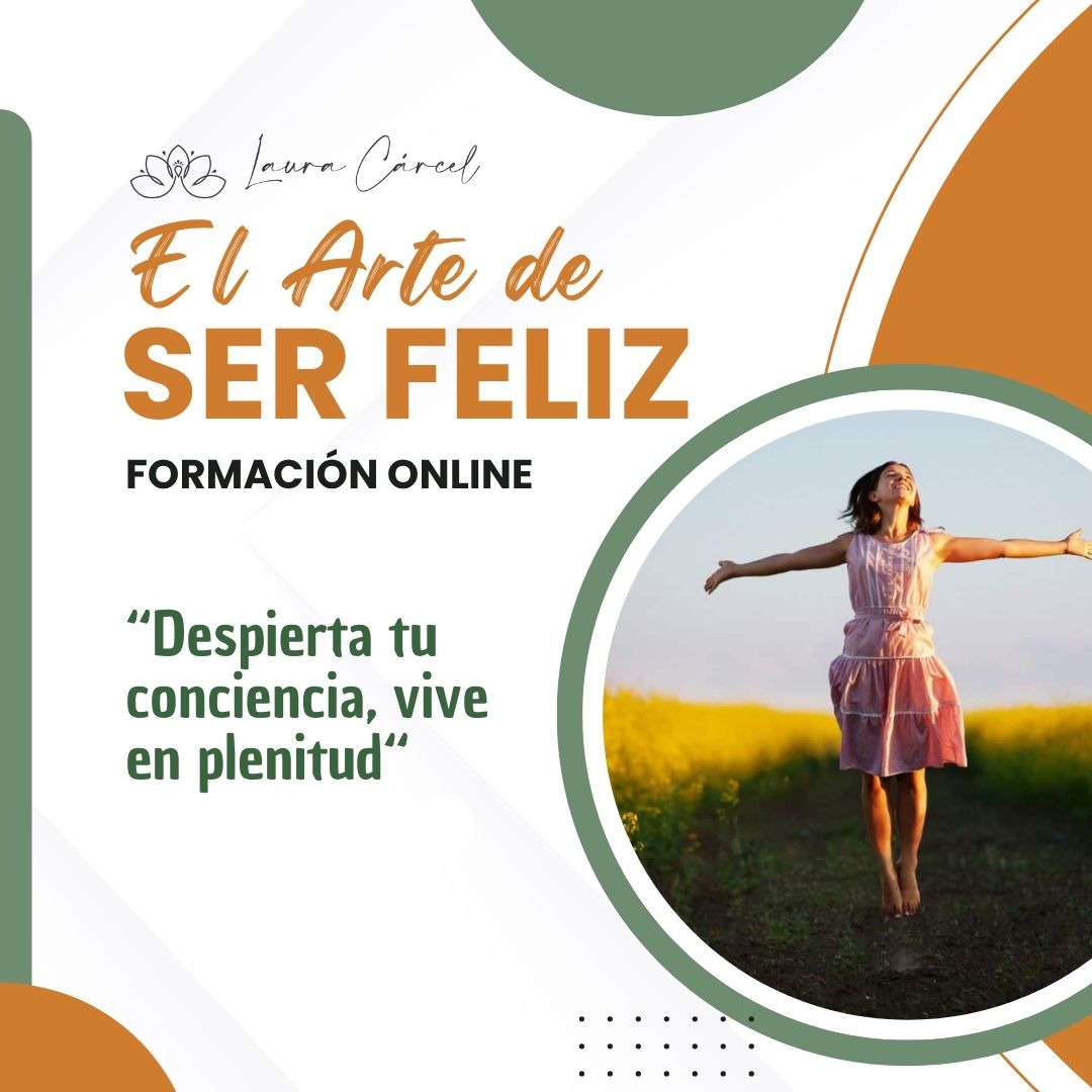 Cartel LC - el arte de ser feliz SENCILLO Formación El Arte de Ser Feliz